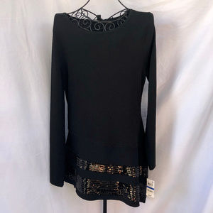 INC- Black Long Sleeve Dress/Vestido Negro